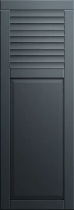 Aluminium combiluik in RAL 7016
