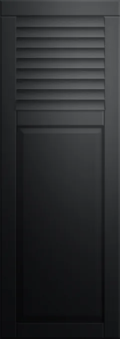 Aluminium combiluik in RAL 9005