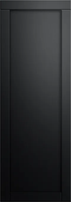 Aluminium paneelluik in RAL 9005